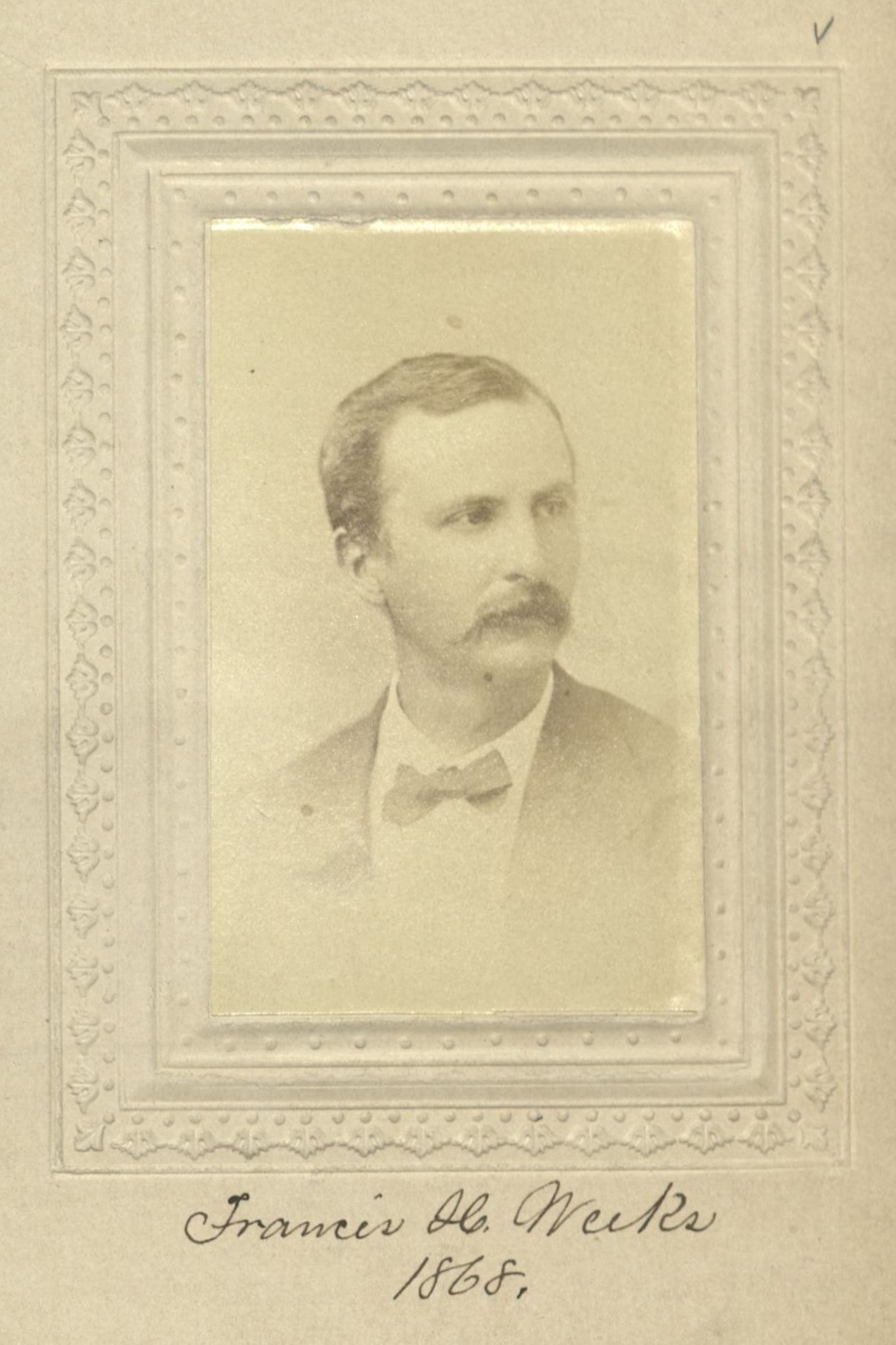Member portrait of Francis H. Weeks